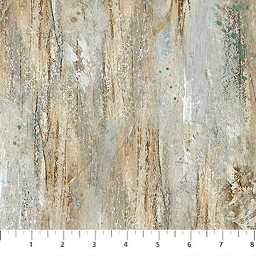 SHADOW & LIGHT Wide Back 108" light brown multi