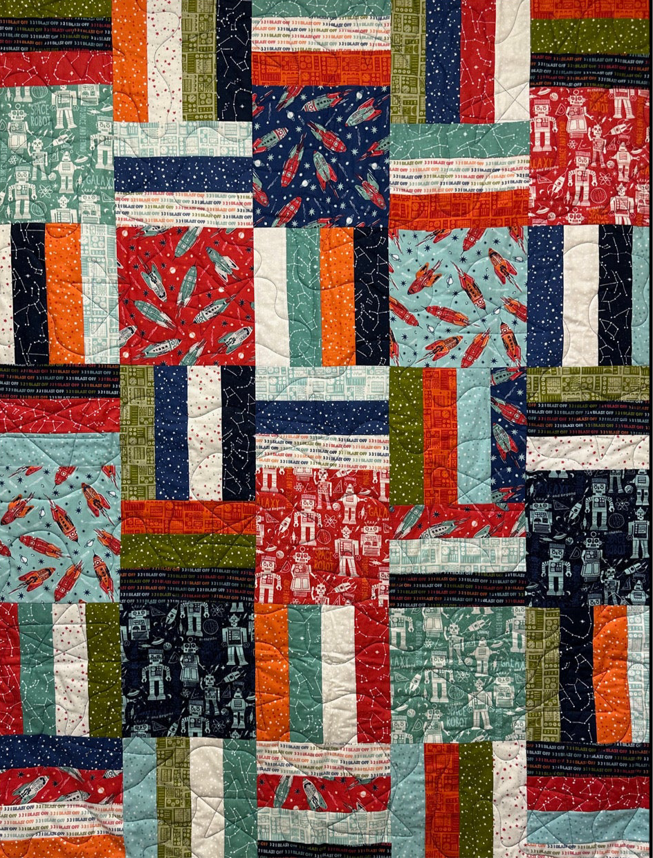 LIMITED 3-2-1 Blast off 45"x 59"