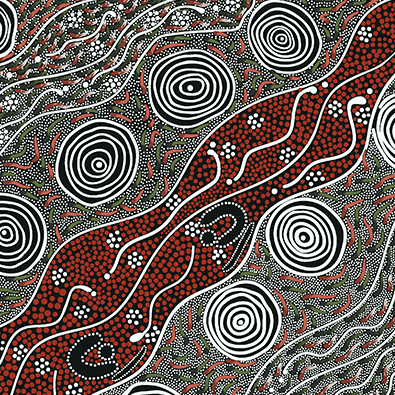 AUSTRALIAN Bush Camp red