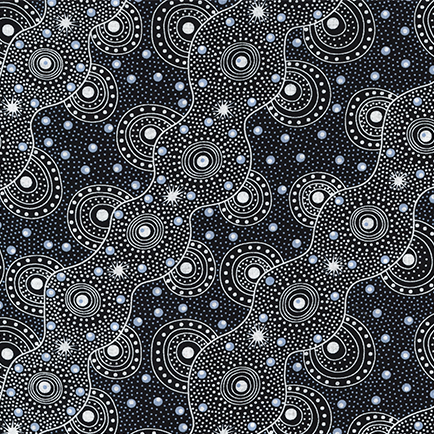 AUSTRALIAN Bush Dreaming of Utopia black