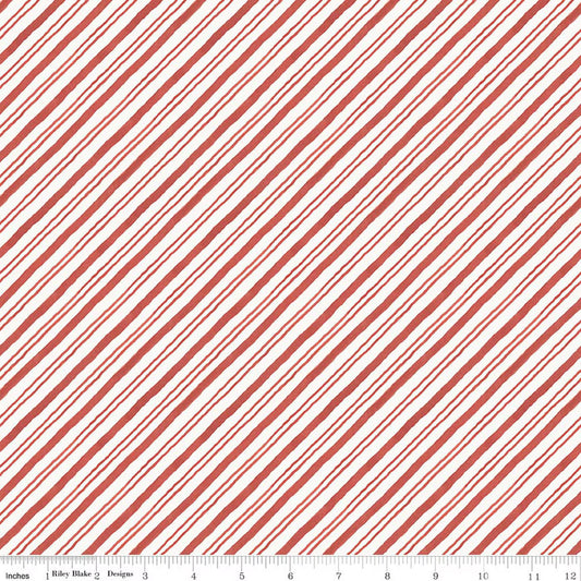 HOLIDAY SPIRIT Stripes red