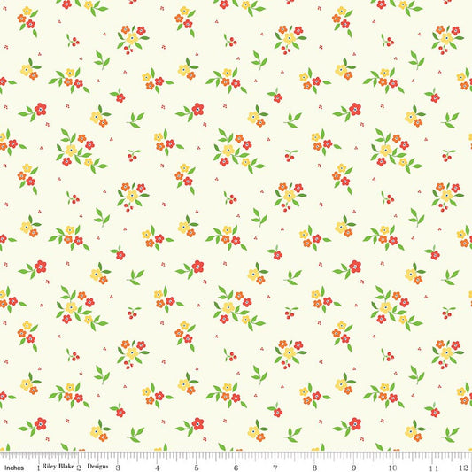 SUMMER'S IN TOWN Floral Cream