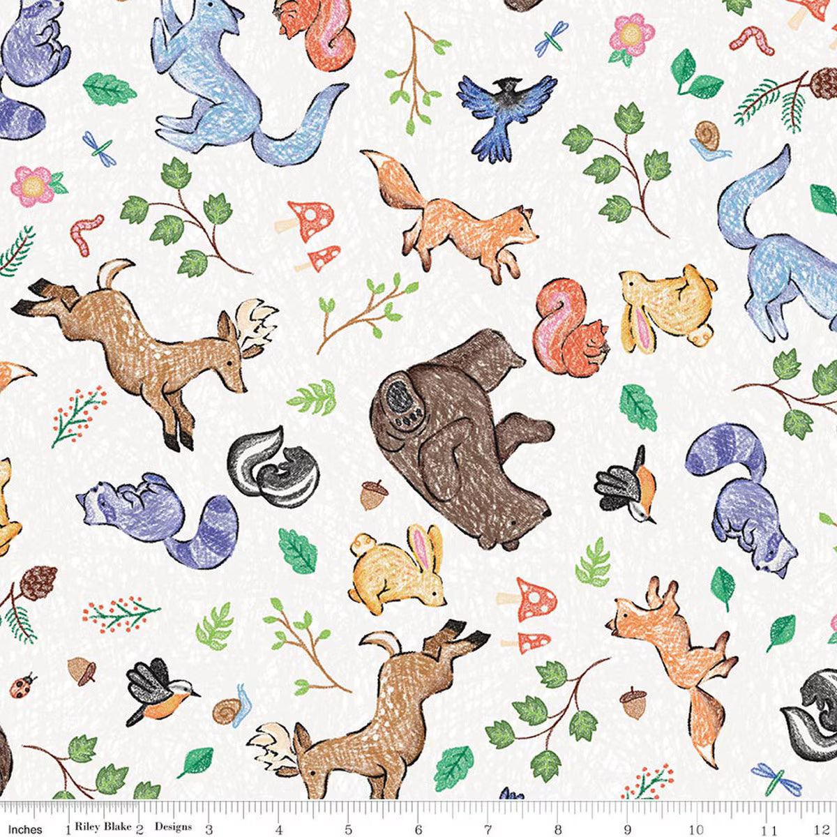 COLORFUL CRITTERS Main white