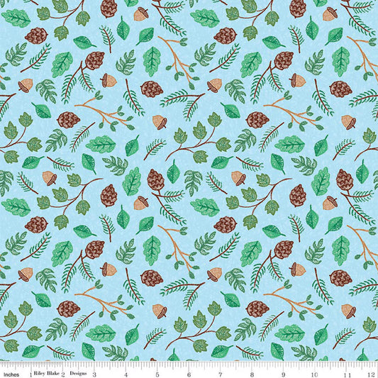 COLORFUL CRITTERS Botanical Blue