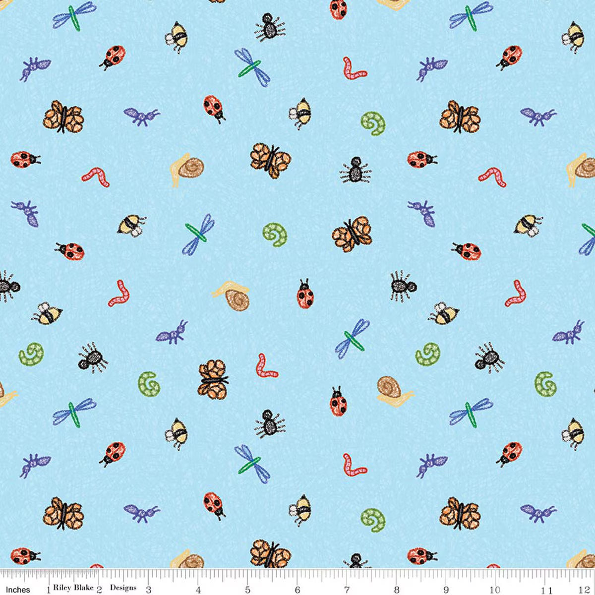 COLORFUL CRITTERS Bug Toss blue