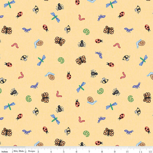 COLORFUL CRITTERS Bug Toss yellow