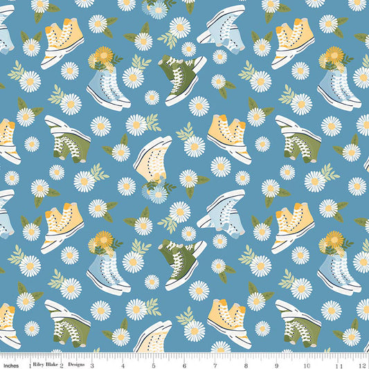 SUNSHINE & DANDELIONS Shoes blue