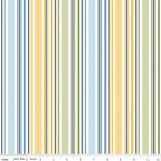 SUNSHINE & DANDELIONS Stripes multi
