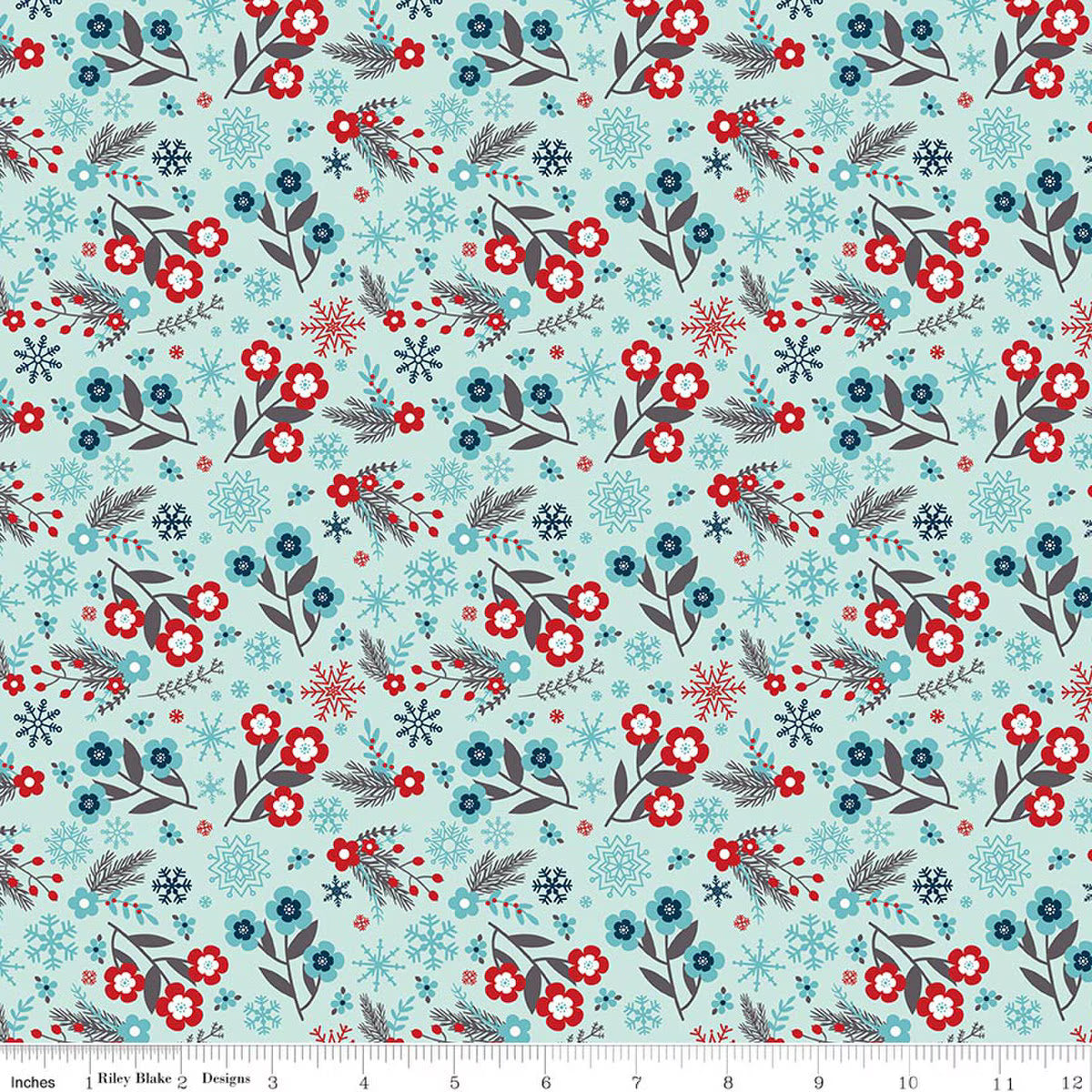 A PERFECT WINTER Flowers powder