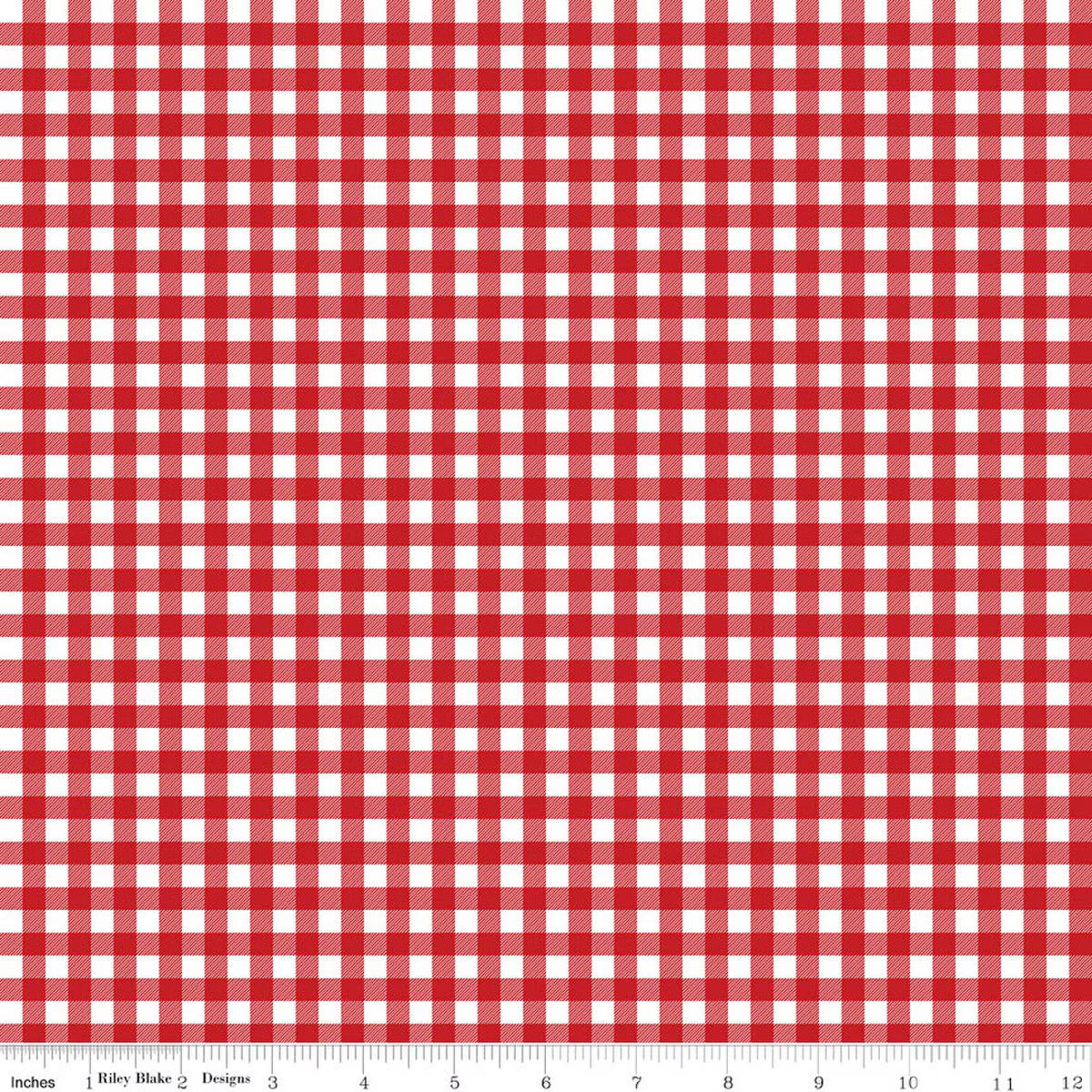 A PERFECT WINTER Plaid red