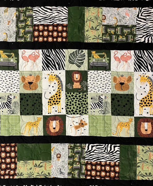UP & AWAY Wild Safari 41"x48"