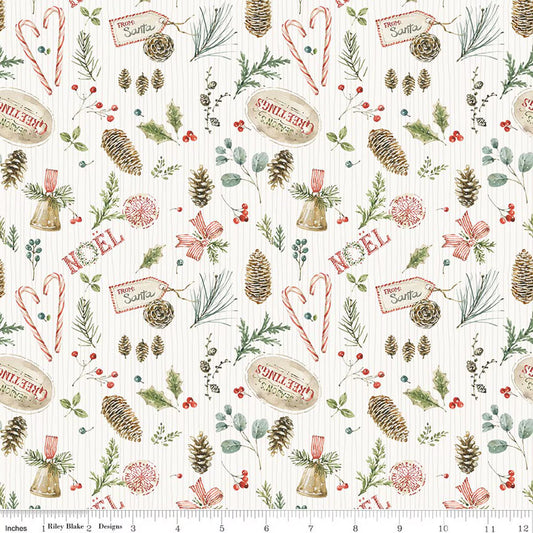 HOLIDAY SPIRIT Christmas Toss cream