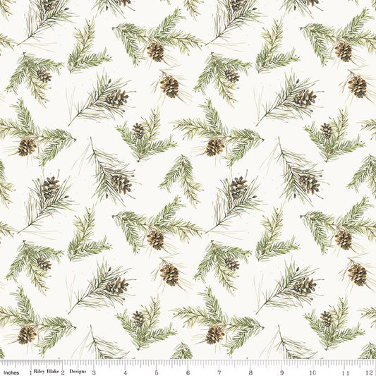 HOLIDAY SPIRIT Pinecones cream