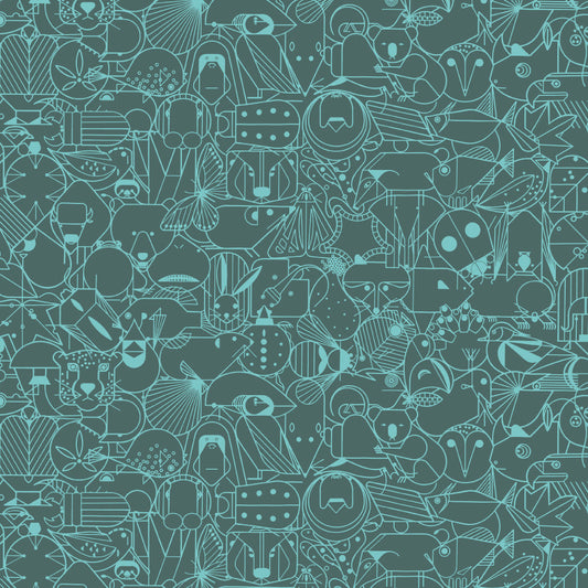 BEST OF CHARLEY HARPER VOL 3 End Papers wintergreen