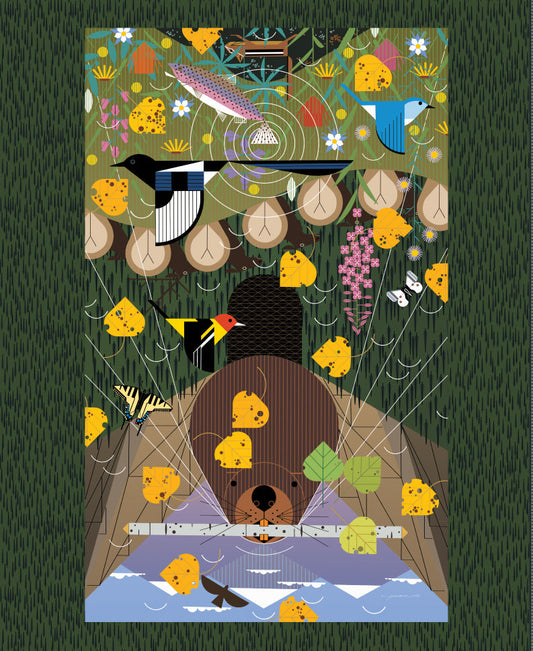 ROCKY MOUNTAINS Poster Panel 36"x44"