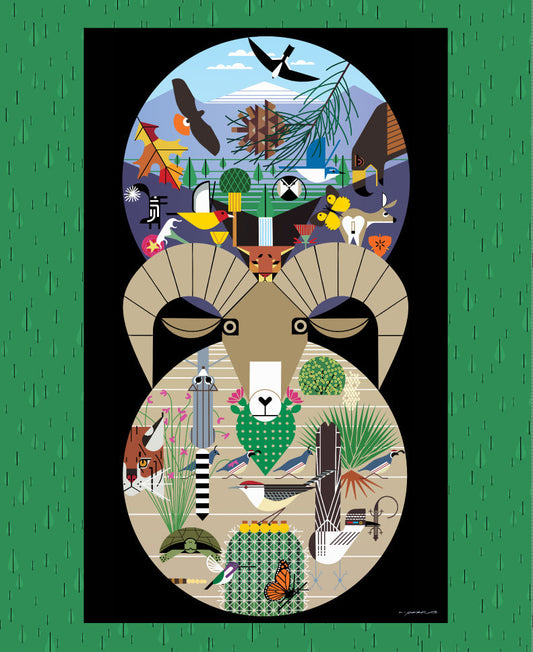 SANTA ROSA Poster Panel 36"x44"