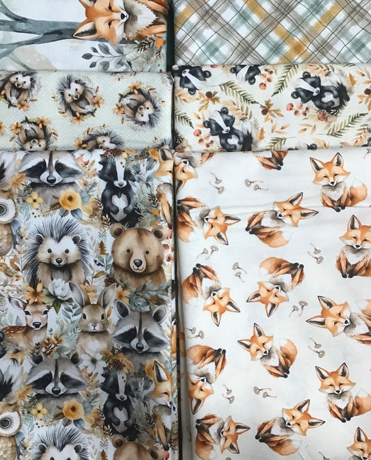 WILD AND FREE 6 Fat Quarters