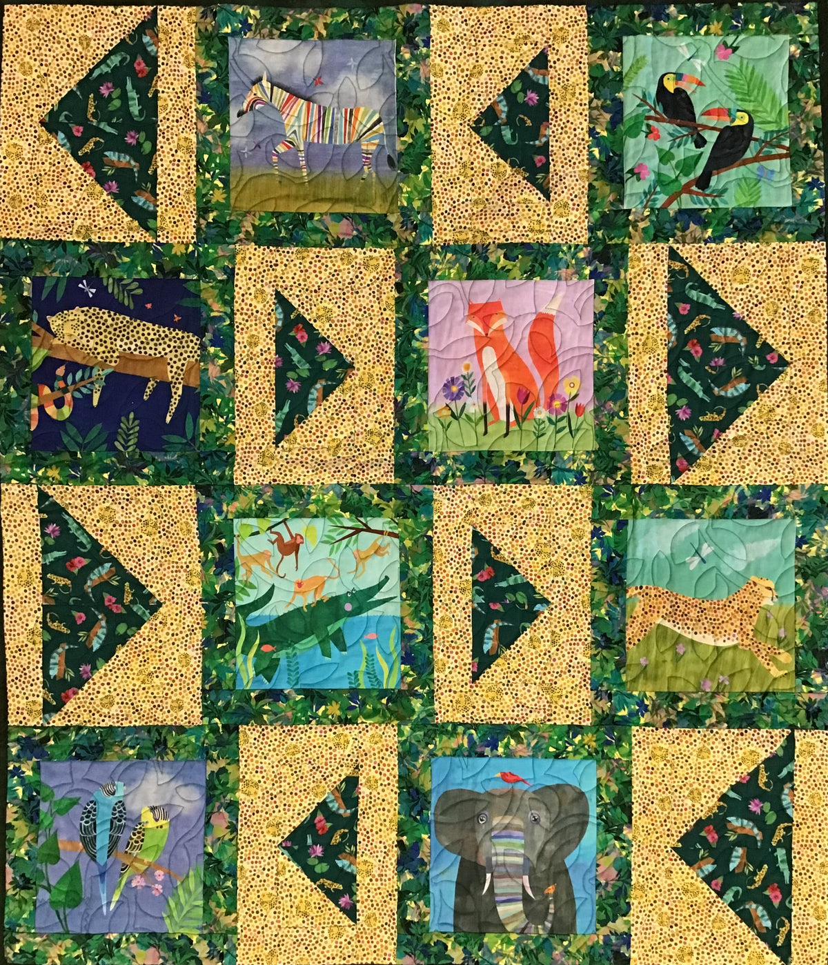 QUILT Seasoning Jungle Menagerie