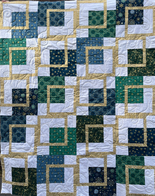 2M JUNIOR Deco the Halls 52"x65"