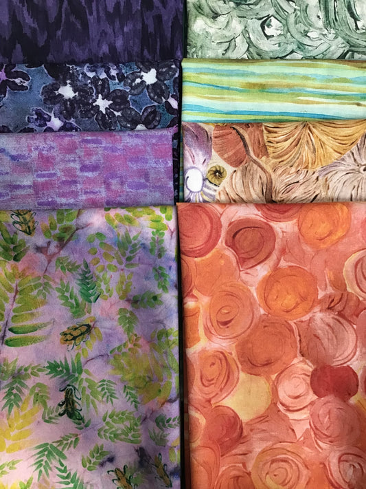 AFTER THE RAIN 8 fat quarters