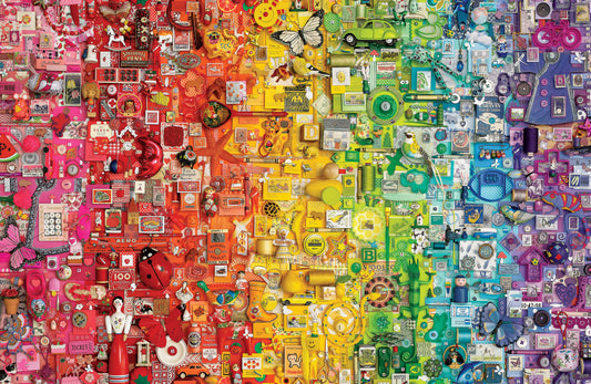 COLOR COLLAGE Rainbow Collage