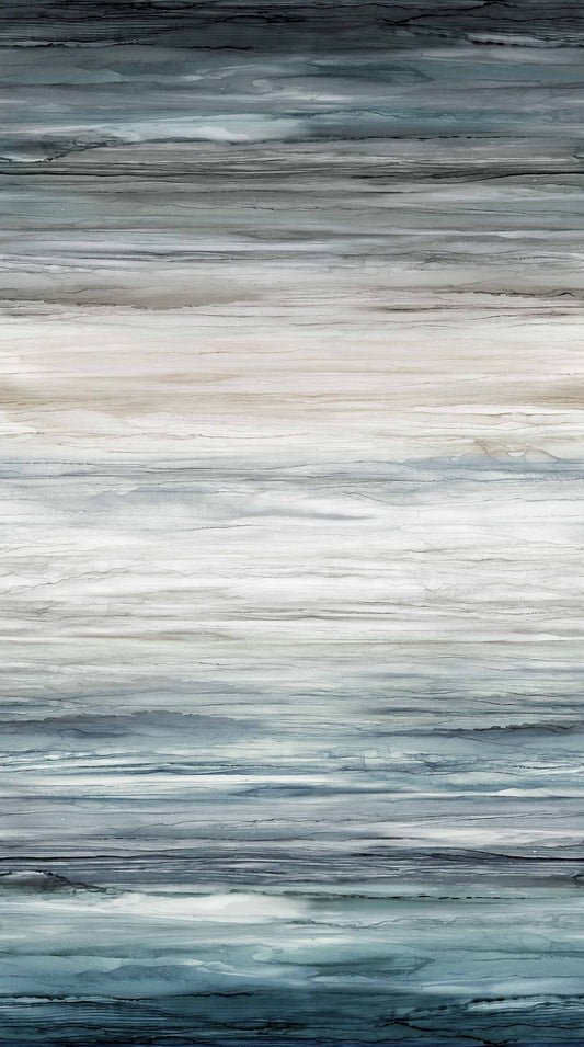 CITY HARBOR Ombre lt blue multi