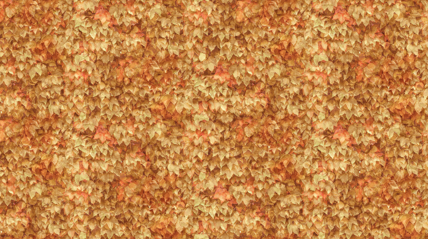 AUTUMN BREEZE Layered Leaves lt rust