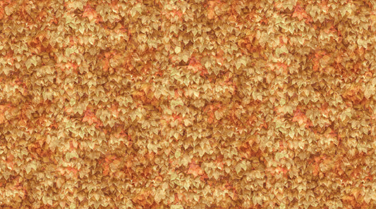 AUTUMN BREEZE Layered Leaves lt rust