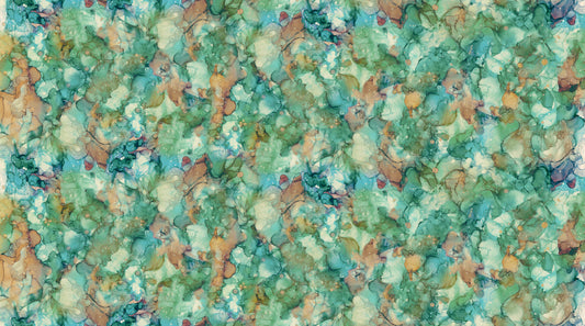 AUTUMN BREEZE Large Texture md teal