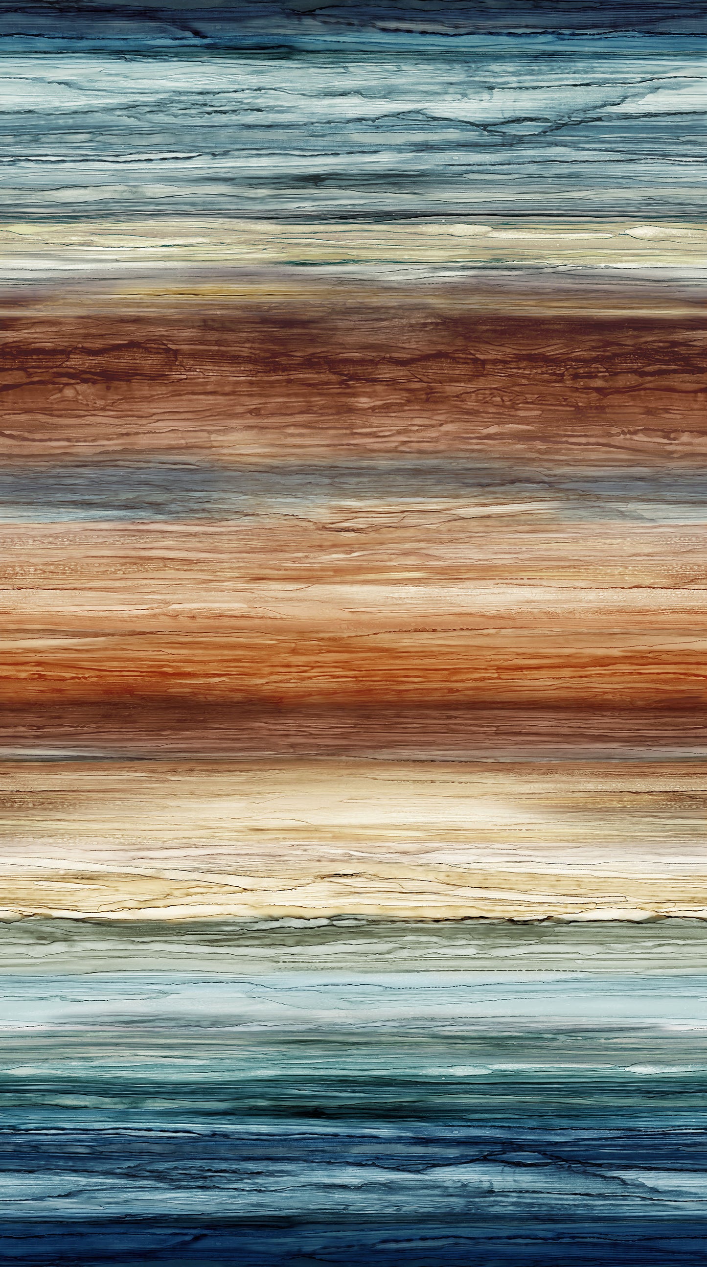 FOX DEN Ombre Ry blue multi