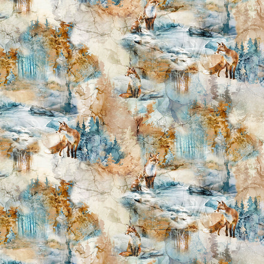 FOX DEN Fox Open beige multi