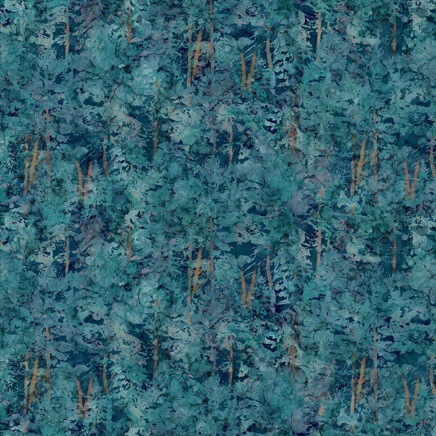 FOX DEN Trees dk blue