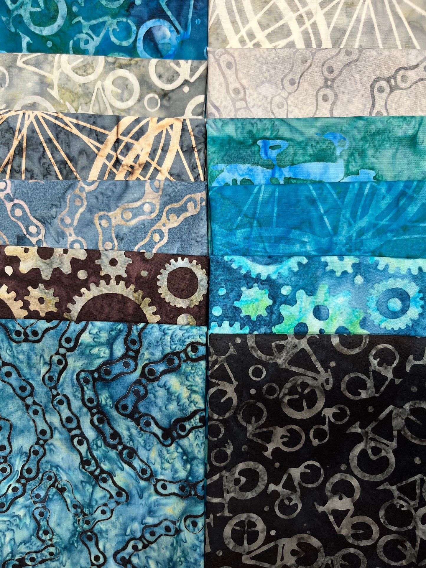 RIDE ON 4  12 Fat Quarters