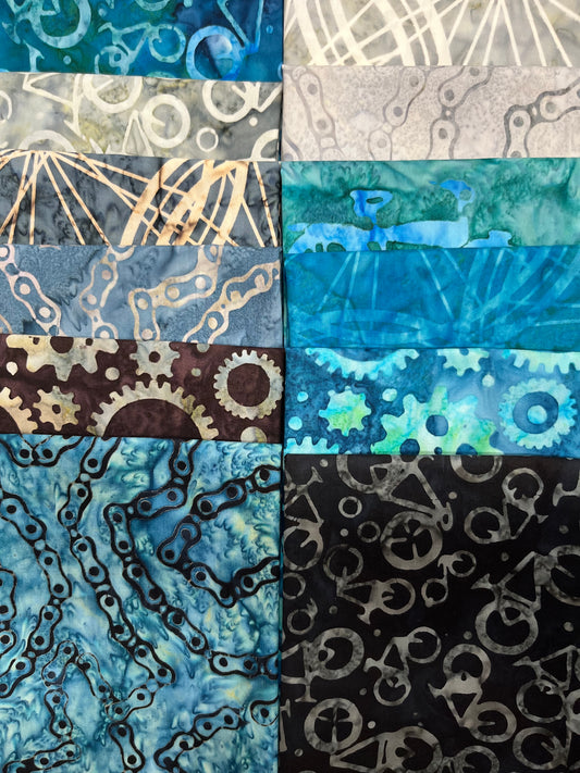 RIDE ON 4  12 Fat Quarters