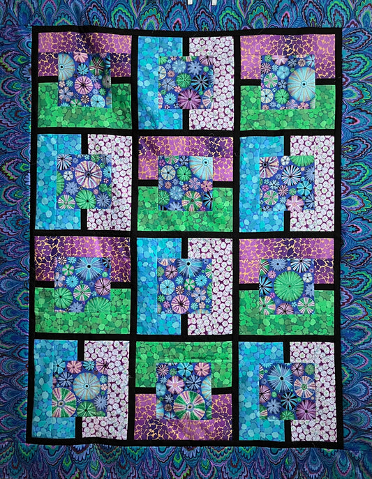 CRACKLED Kaffe 56"x71"