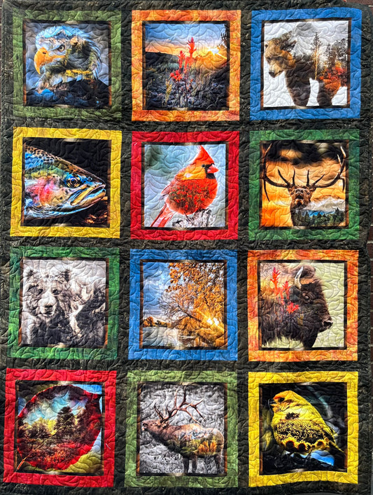 FACETIME Natures Woven 51"x68"