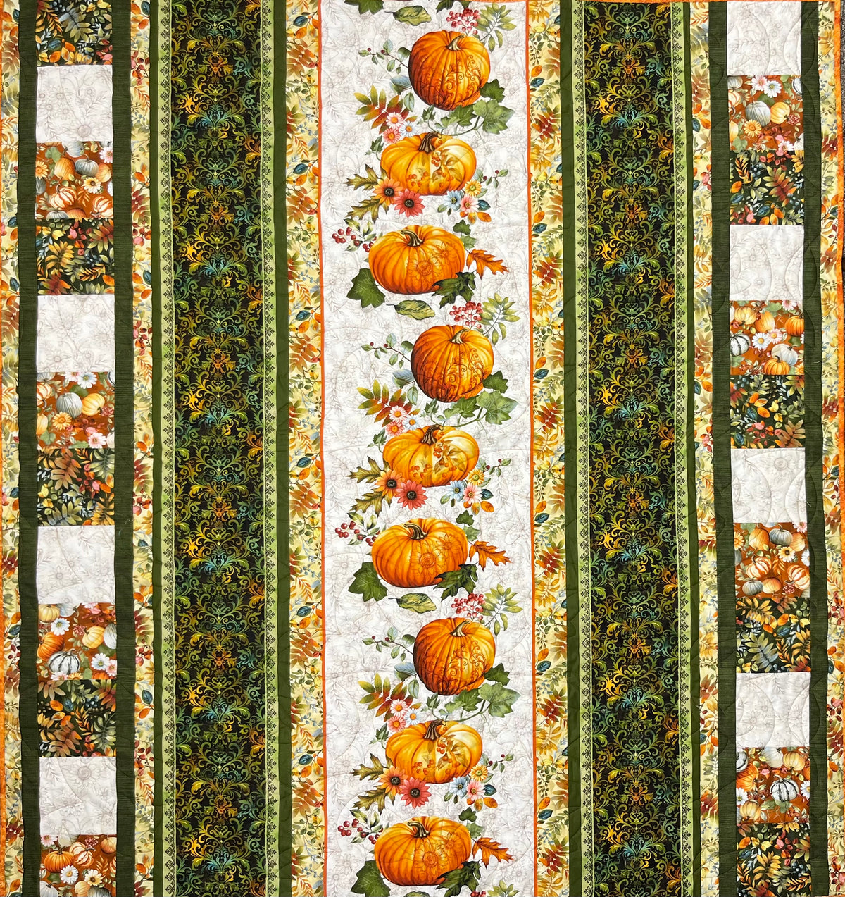 MAIN COURSE Baskets of Autumn 64"x72"
