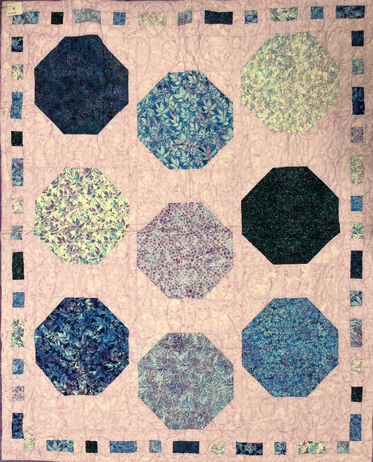 QUILT Bubbles 60"x75"