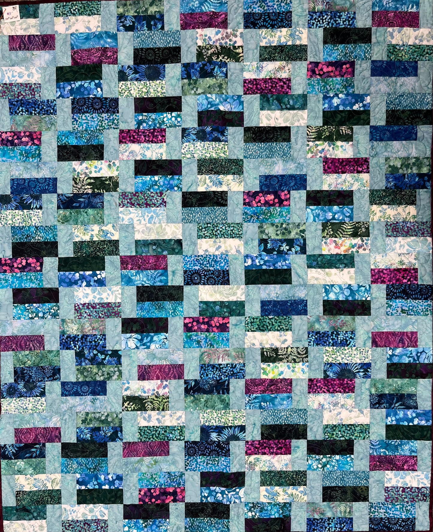 QUILT Bookends 55"x68"