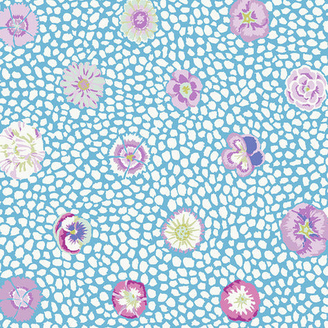 GUINEA FLOWER turquoise