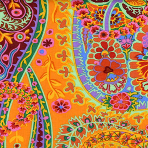 PAISLEY JUNGLE tangerine