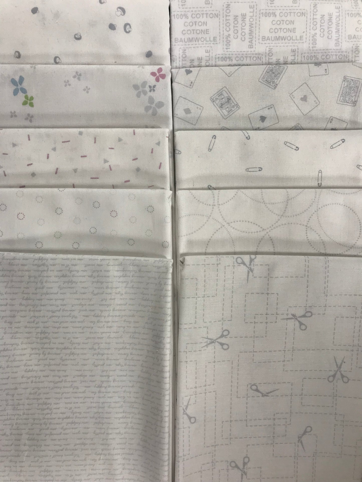 MORE SPACED OUT 10 Fat Quarters