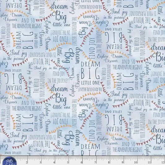 LET'S GO ON AN ADVENTURE 4-Way Phrases light blue