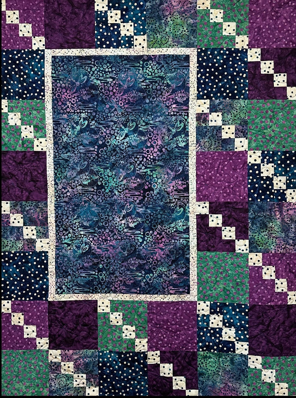 Morning Spring Batik 48"x64"