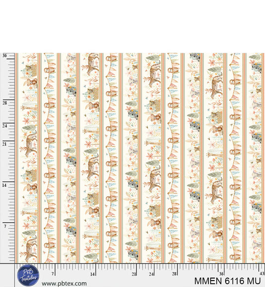 MINI MENAGERIE Scenic Jungle Stripe