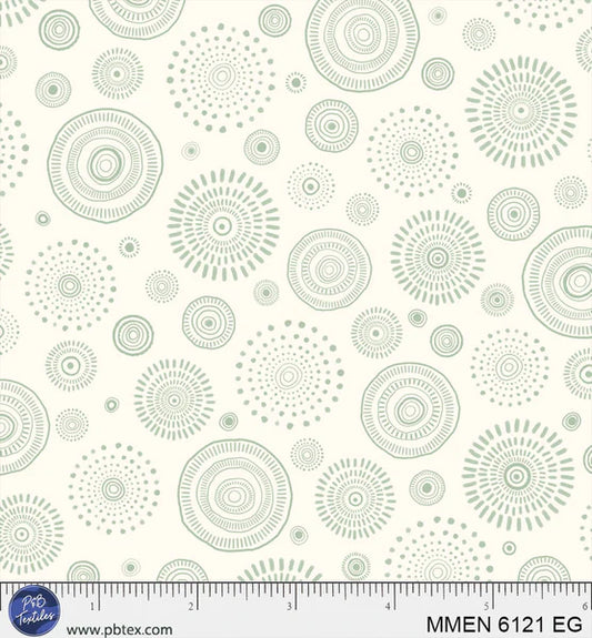 MINI MENAGERIE Tossed Geo Wheels green