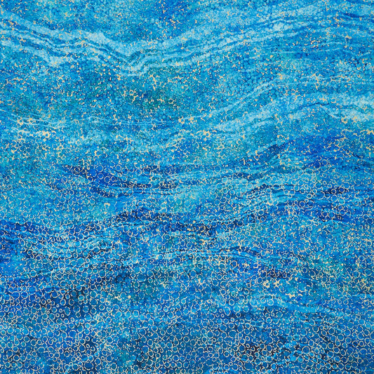 SHIMMER ENIGMA Ombre dark blue multi