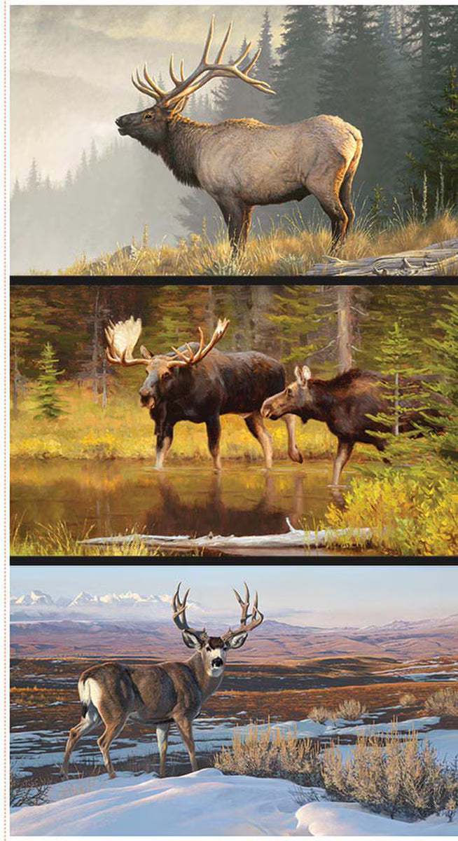 MAJESTIC IN NATURE Majestic II Pillow Panel 24"x43"