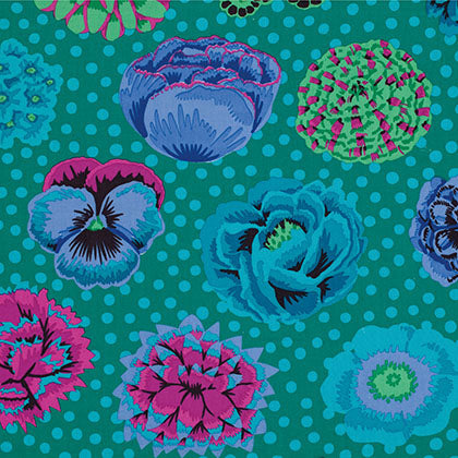BIG BLOOMS emerald