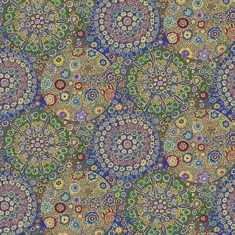 MILLEFIORE ochre